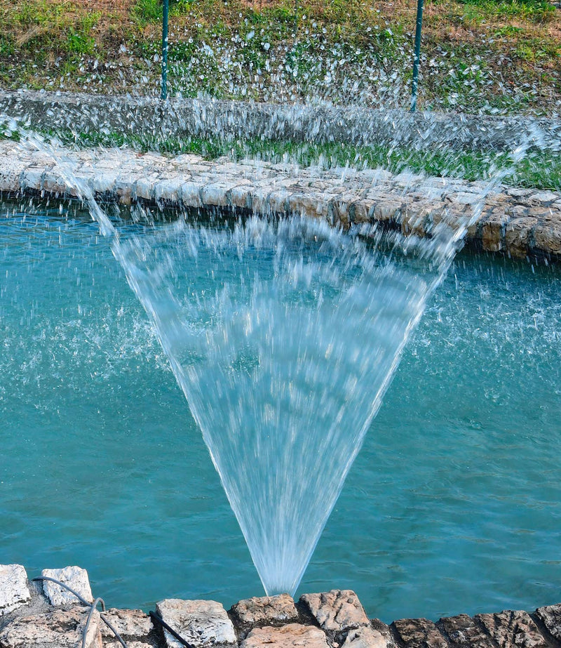 Pompa per Laghetto e Fontane con Gioco d’Acqua a Ventaglio-4