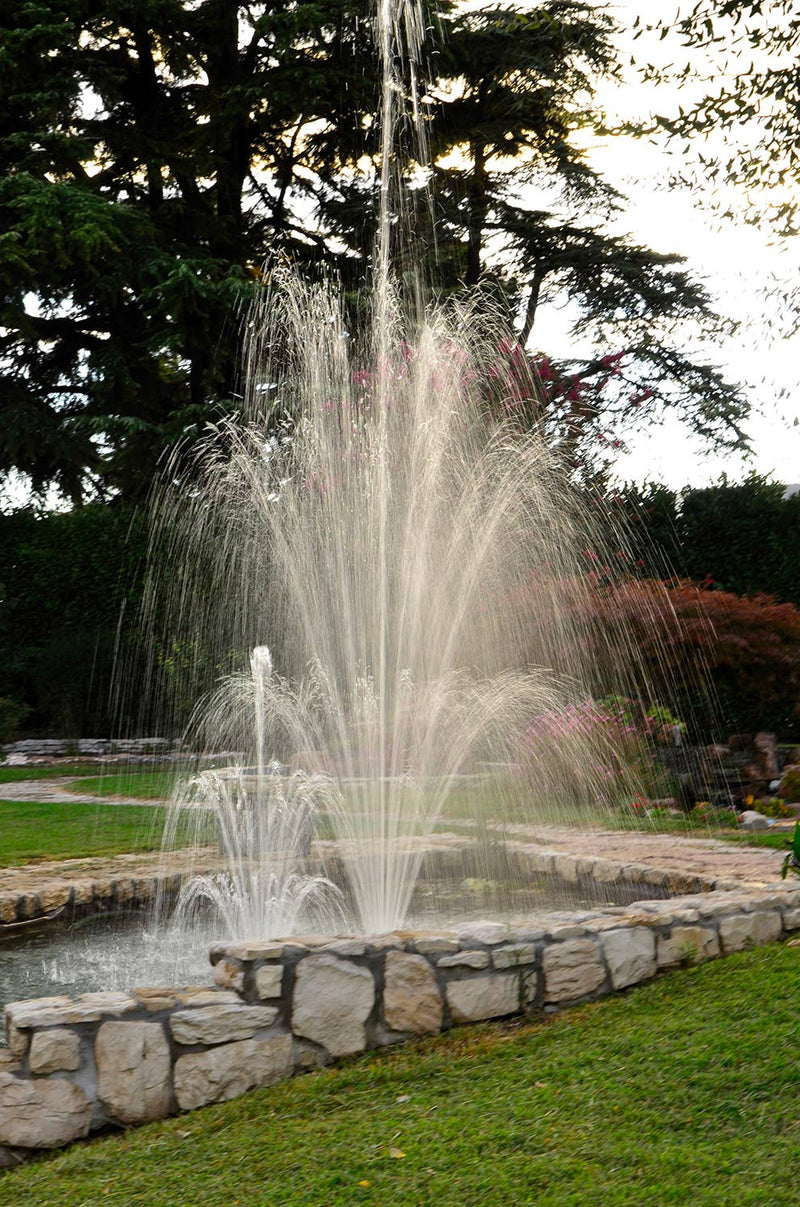 Pompa per Laghetto e Fontane con Gioco d’Acqua a Zampillo Gigante-2