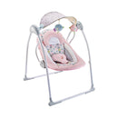 Altalena dondolo oscillante con Musica per Bambini 86x74x63 cm in Acciaio e Poliestere Baby Sweet  -3