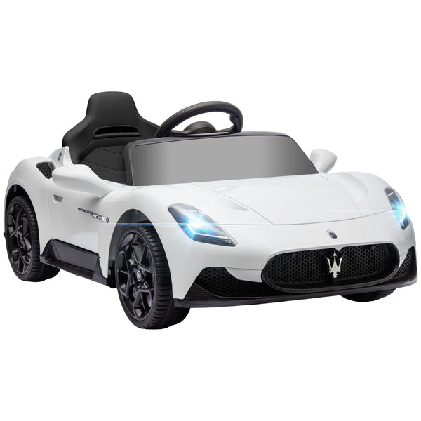 online Macchina Elettrica per Bambini Licenza Maserati MC20 Velocità 3-5km/h Bianco