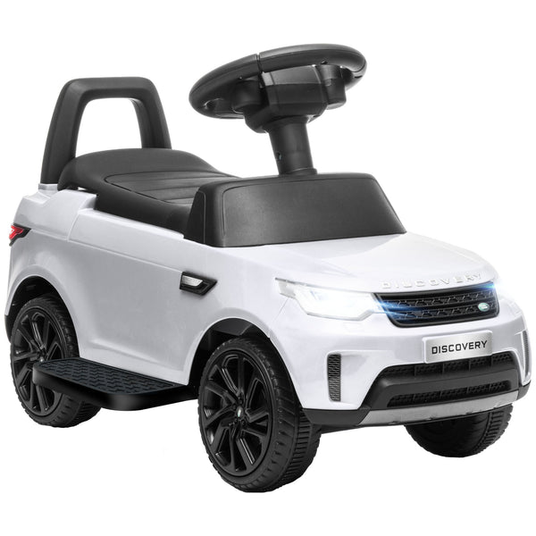 Macchina Elettrica per Bambini Licenza Land Rover Discovery 6V Velocità 3km/h Bianco acquista