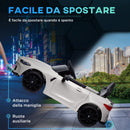 Macchina Elettrica per Bambini Licenza BMW M4 con Telecomando Bianca  -5