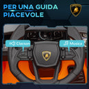 Macchina Elettrica per Bambini Licenza Lamborghini Revuelto 12V Guida Manuale e Telecomando Arancione -7