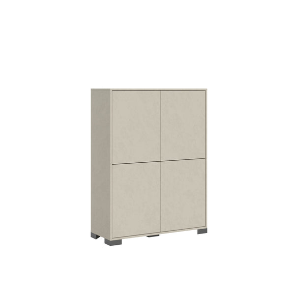 online Credenza Alta 4 Ante 90x35x120 cm Lumina Cashmere