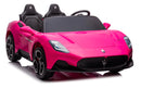 Macchina Elettrica per Bambini 12V con Licenza Maserati MC20 Rosa-9