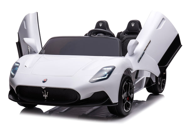 acquista Macchina Elettrica per Bambini 12V con Licenza Maserati MC20 Bianca