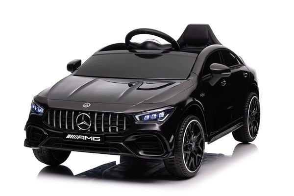 Macchina Elettrica per Bambini 12V con Licenza Mercedes CLA45 AMG Nera prezzo