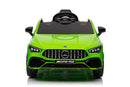 Macchina Elettrica per Bambini 12V con Licenza Mercedes CLA45 AMG Verde -2