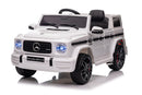 Macchina Elettrica per Bambini 12V con Licenza Mercedes AMG G 63 Bianca-1