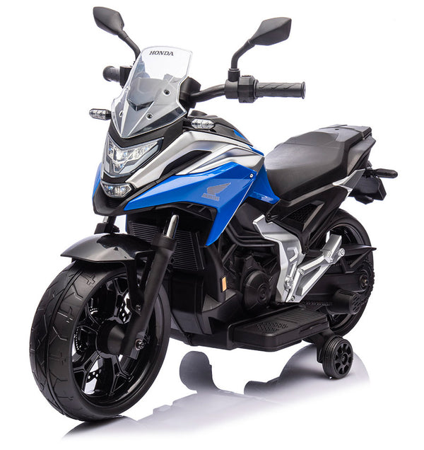 sconto Moto Elettrica per Bambini 12V con Licenza Honda NC 750 Blu