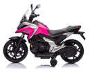 Moto Elettrica per Bambini 12V con Licenza Honda NC 750 Rosa -3