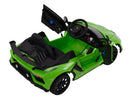 Macchina Elettrica per Bambini 12V con Licenza Lamborghini Aventador SVJ Small Verde-7