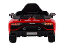 Macchina Elettrica per Bambini 12V con Licenza Lamborghini Aventador SVJ Small Rossa-4