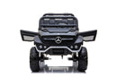 Macchina Elettrica per Bambini 12V con Licenza Mercedes Unimog Nera -6