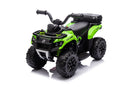 Quad Elettrico per Bambini Safari 6V con Bauletto Posteriore Verde