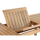 Tavolo da Giardino Allungabile 150/200x100xH75 cm in legno Brian-6