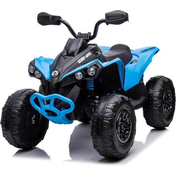 sconto Quad Elettrico per Bambini Licenza Can-Am Renegade 12V ATV Telecomando e Ammortizzatori Blu