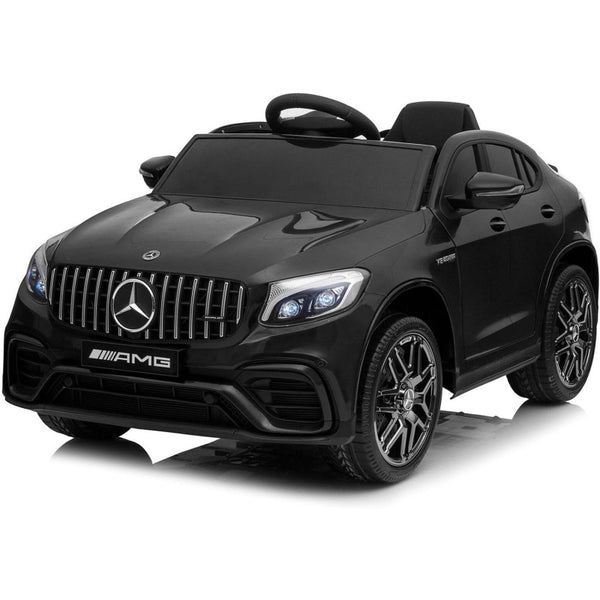 online Macchina Elettrica per Bambini Licenza Mercedes-Benz GLC 63S AMG 12V con Sedile in Pelle Telecomando Nero