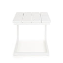 Tavolino design da Giardino Share bianco 41x41x45 cm in Alluminio Share Bianco-3