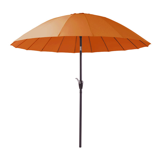 sconto Ombrellone da Giardino Ø240xH236 cm Atlanta arancio