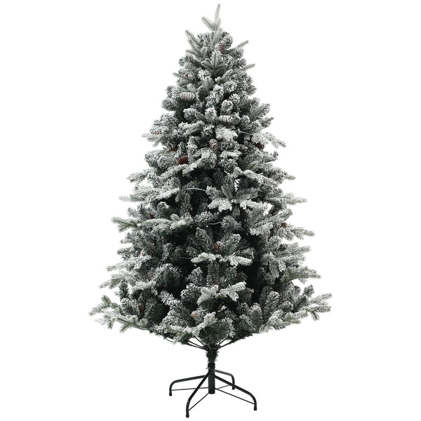 Albero di Natale Artificiale Innevato 180 cm 793 Rami con Luci LED acquista