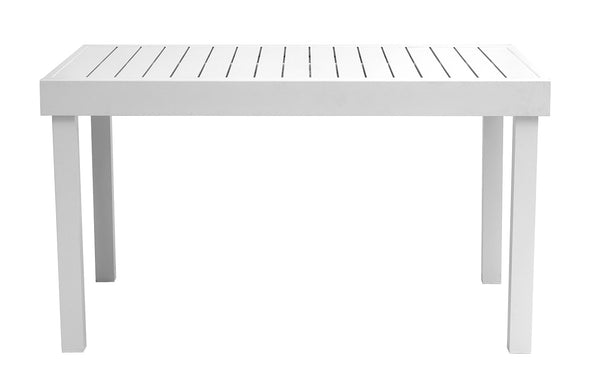 Tavolo Allungabile da Giardino 135/270x90x75 cm Montecatini in Alluminio Bianco acquista