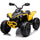 Quad Elettrico per Bambini Licenza Can-Am Renegade 12V ATV Telecomando e Ammortizzatori Giallo