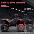 Quad Elettrico per Bambini Licenza Can-Am Renegade 12V ATV Telecomando e Ammortizzatori Rosso  -7