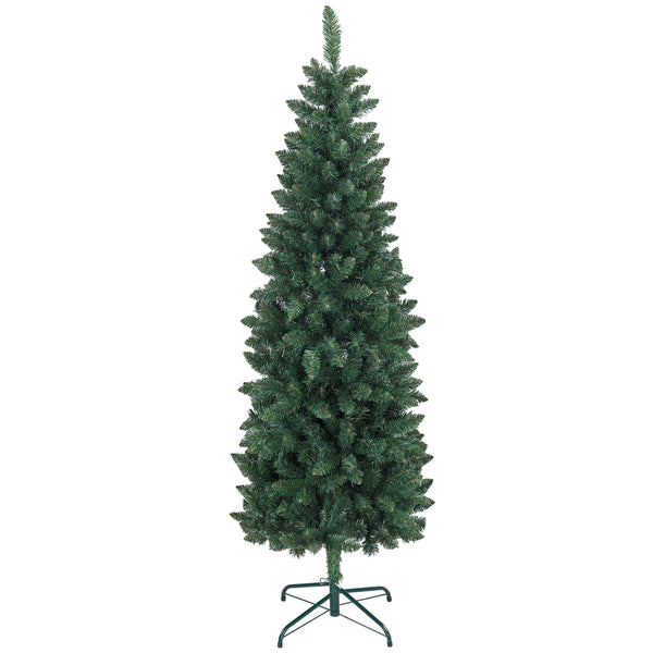 online Albero di Natale Artificiale 180 cm 479 Rami Design Alto e Stretto Verde