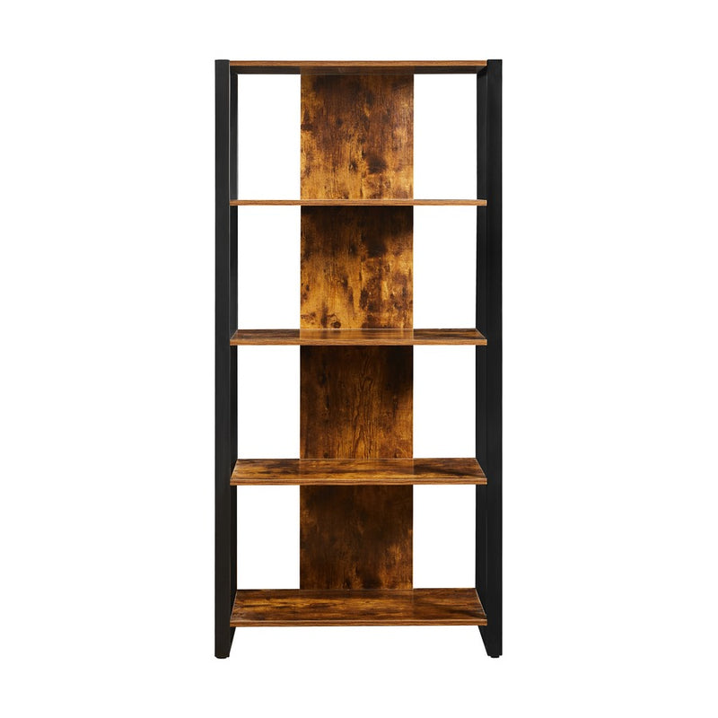 Libreria industrial 5 ripiani 94x45x200 cm Struttura in metallo-2