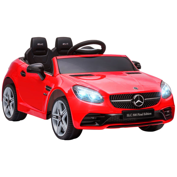 Macchina Elettrica per Bambini Licenza Mercedes SLC 300 con Telecomando Rosso acquista