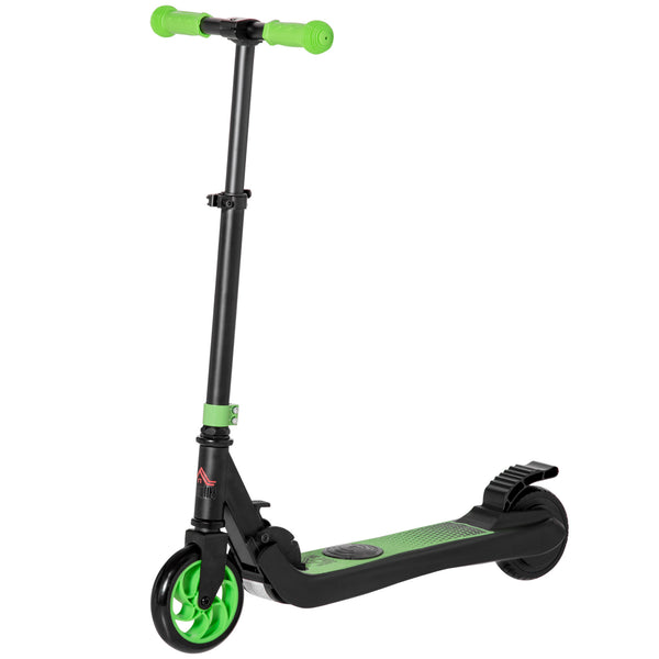 Monopattino Elettrico Pieghevole per Bambini Altezza Regolabile 75-80 cm Nero e Verde online