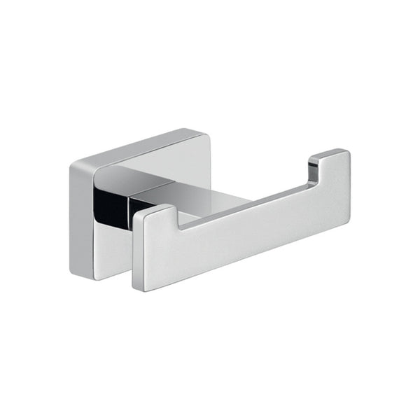 Appendino Bagno 3,5x8,8x4,5 cm con Doppio Gancio Cromato Bonussi sconto