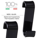 Appendino Bagno Termoarredo 11,7x3,2x6,7 cm Nero Bonussi-3