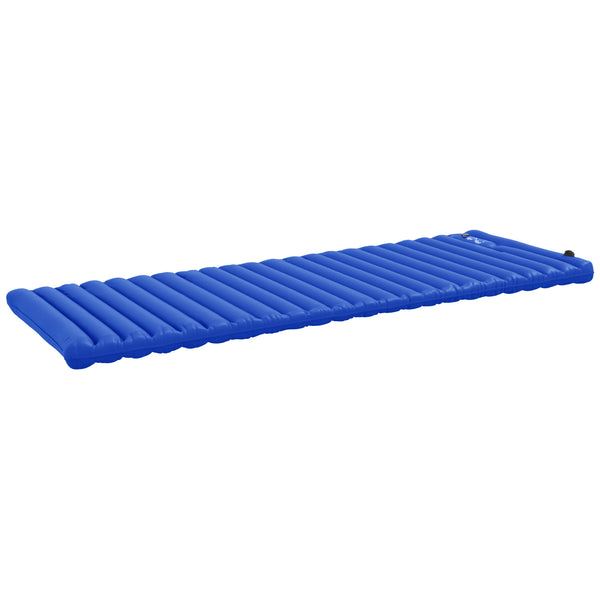 prezzo Materasso Gonfiabile Singolo con Pompa a Pedale Incorporata 195x70x10 cm in Plastica 190T Blu