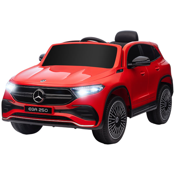 Macchina Elettrica per Bambini 12V con licenza Mercedes EQA Rossa online