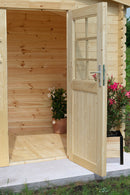 Casetta da Giardino Porta Doppia 250x250 cm in Legno Noemi-6