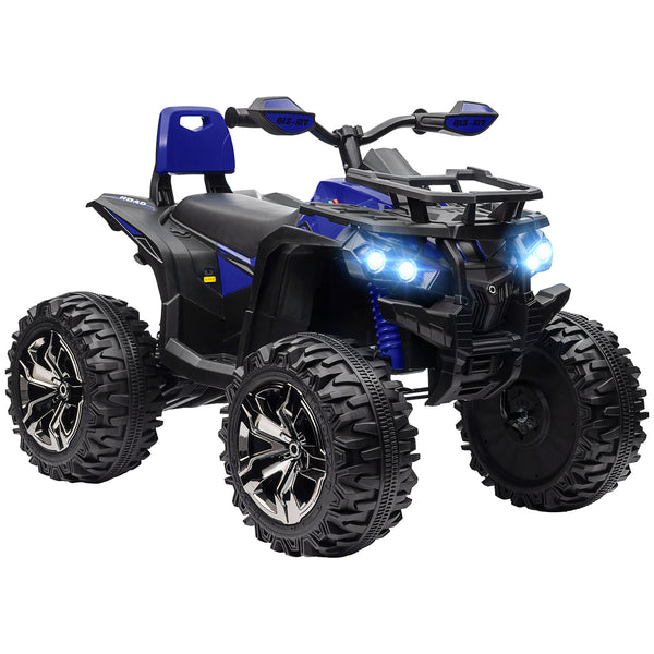 online Quad Elettrico per Bambini 12V con Fari e Pedale Blu