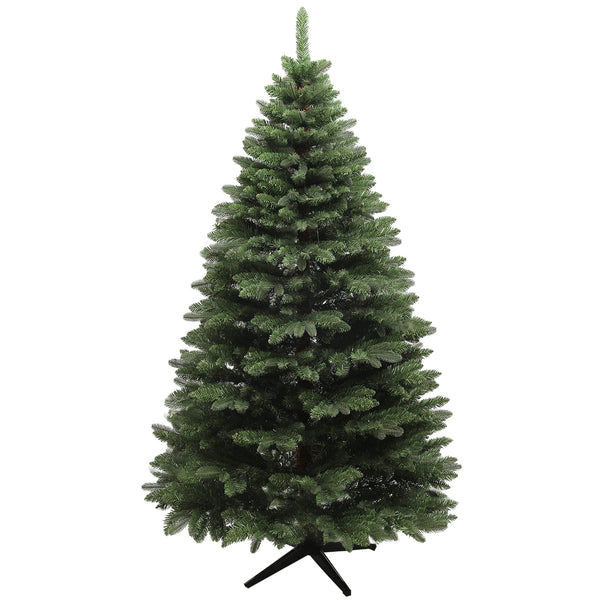 Albero di Natale Artificiale 180 cm 1050 Rami Apertura a Cerniera Verde online