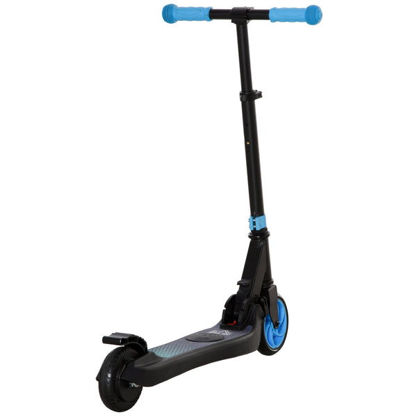 Monopattino Elettrico Pieghevole per Bambini Altezza Regolabile 75-80 cm Nero e Azzurro online