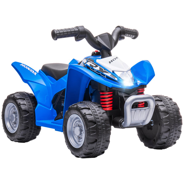 online Quad Elettrico per Bambini licenza ufficiale HONDA con Luci LED Clacson e Pedale Blu