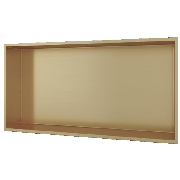 sconto Nicchia per Doccia 60x30 cm da Incasso in Acciaio Oro