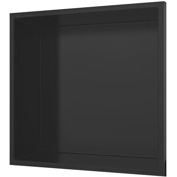 Nicchia per Doccia 30x30 cm da Incasso in Acciaio Nero prezzo