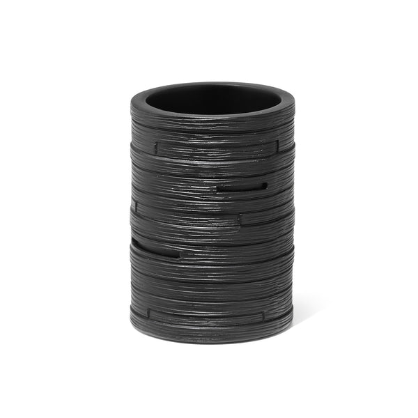 Porta Spazzolino da Appoggio 10x7,2x7,2 cm Nero Bonussi sconto