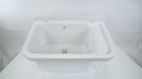 Waschzuber 60x34x21cm aus Polypropylen 17l Forlani Wash White