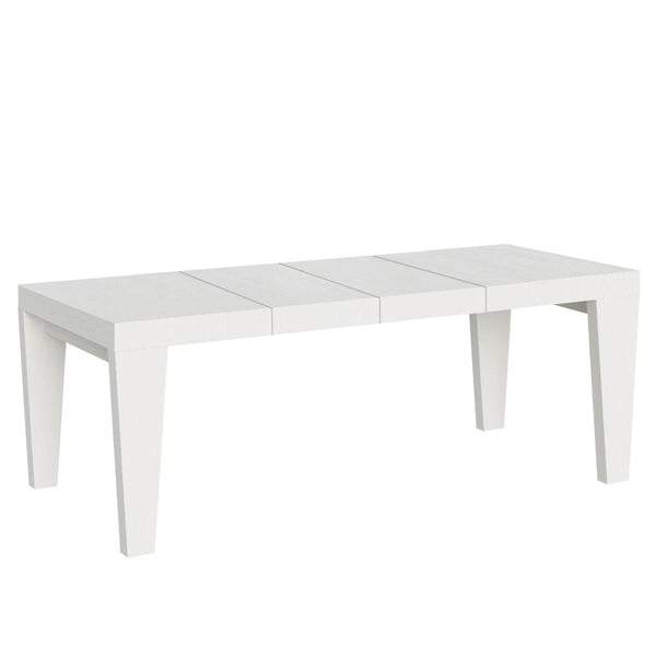 Tavolo Allungabile 160/420x90x77 cm Spimbo Premium Bianco Frassino sconto