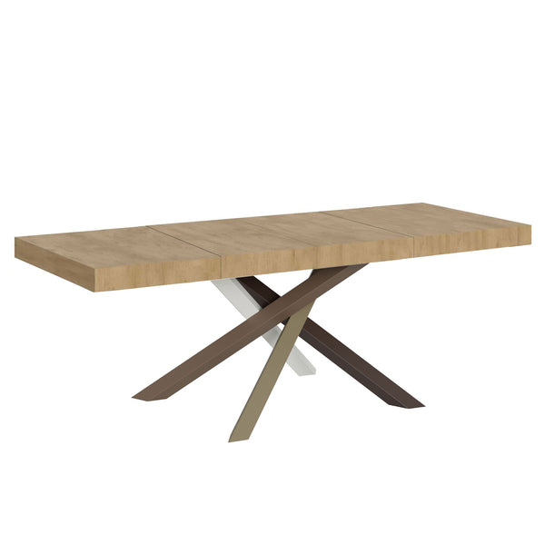 Tavolo Allungabile 200-304x90x77 cm Volantis Premium Quercia Natura Telaio 4C online