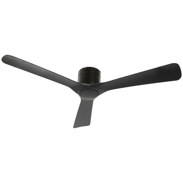 Ventilatore da Soffitto Reversibile a 3 Pale con 6 Velocità Ø132 cm Timer fino 8 Ore e Telecomando Nero acquista