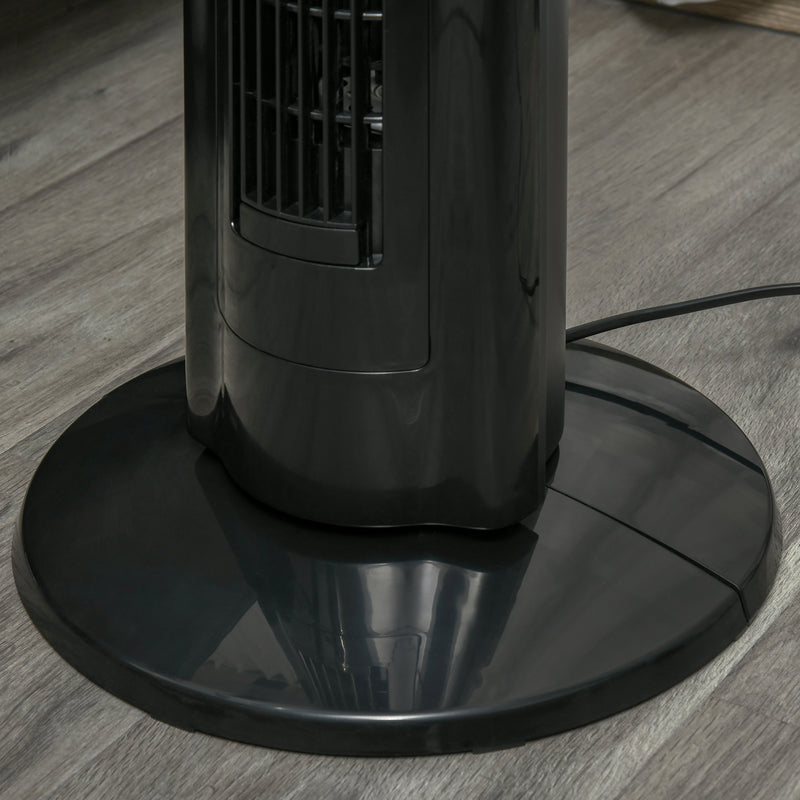 Ventilatore a Colonna 60W con 3 Velocità Ø32x106,8 cm 3 Modalità e Timer 8h in ABS Nero-9