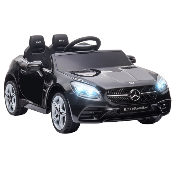 online Macchina Elettrica per Bambini Licenza Mercedes SLC 300 con Telecomando Nero